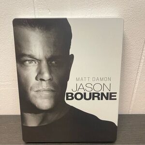 Jason Bourne (4K Ultra HD + Blu-ray, 2016, 2 Disc Set) Steelbook